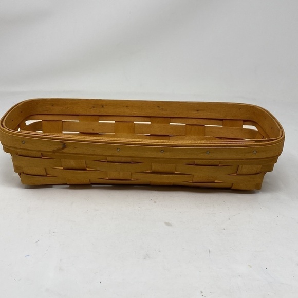 Vintage 1999 Longaberger cracker basket - Picture 4 of 12